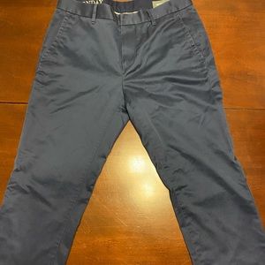 Bonobos Navy Tailored Fit Pants